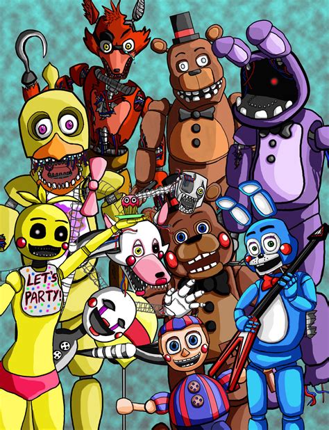 Its time to clock-in. . Deviantart five nights at freddys